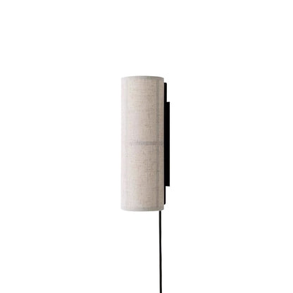 Cylinder Fabric Contemporary Metal Wall Lamp