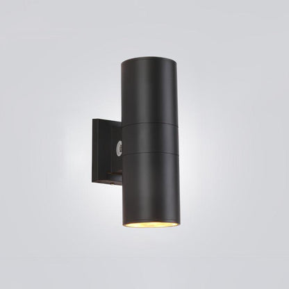 Cylindrical Outdoor Modern Crystal Wall Light