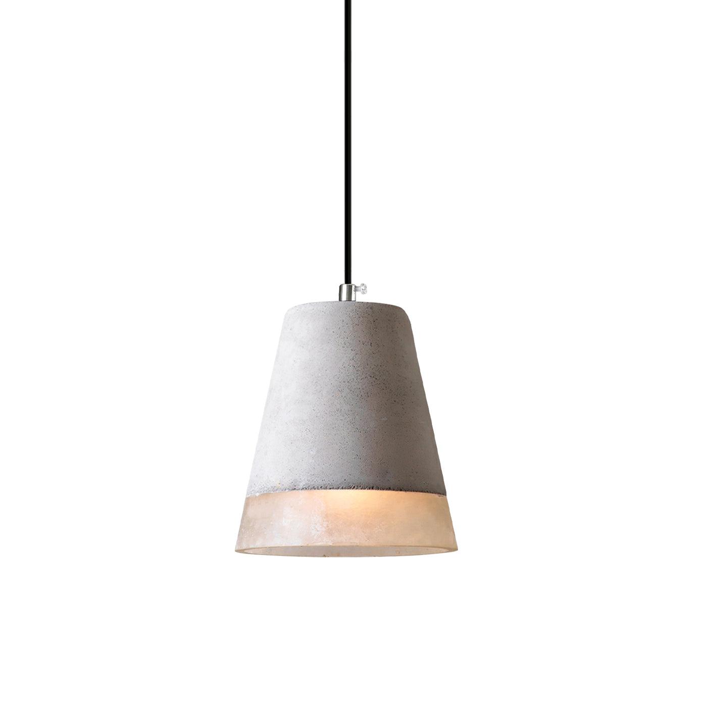 Delia Cement Eclectic Material Pendant Light