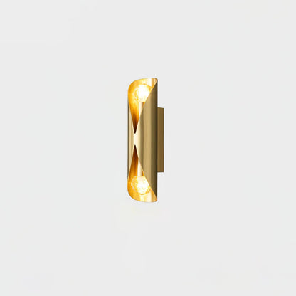 Diamonds Brass Modern Crystal Wall Lamp