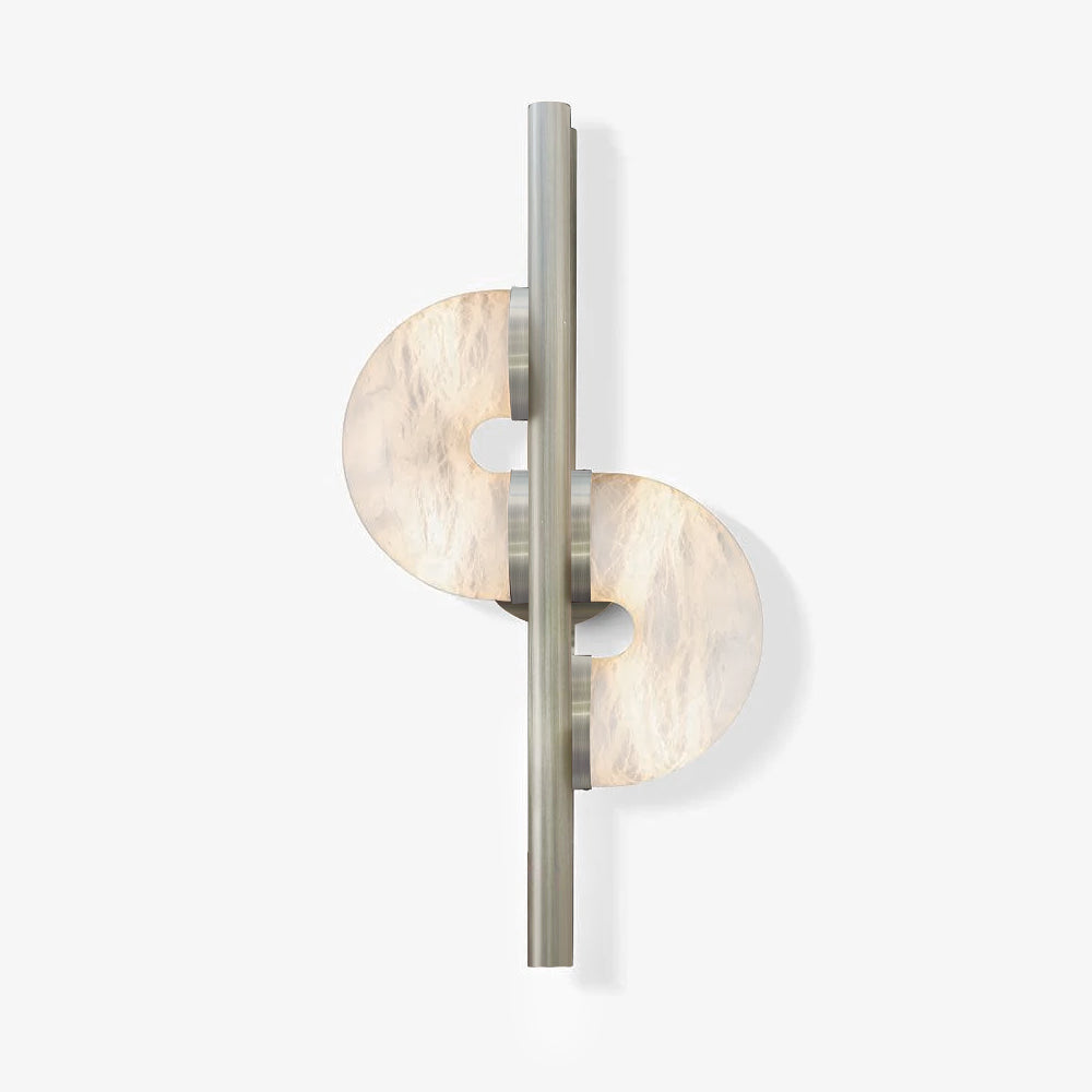 Dolly Alabaster Modern Metal Wall Lamp