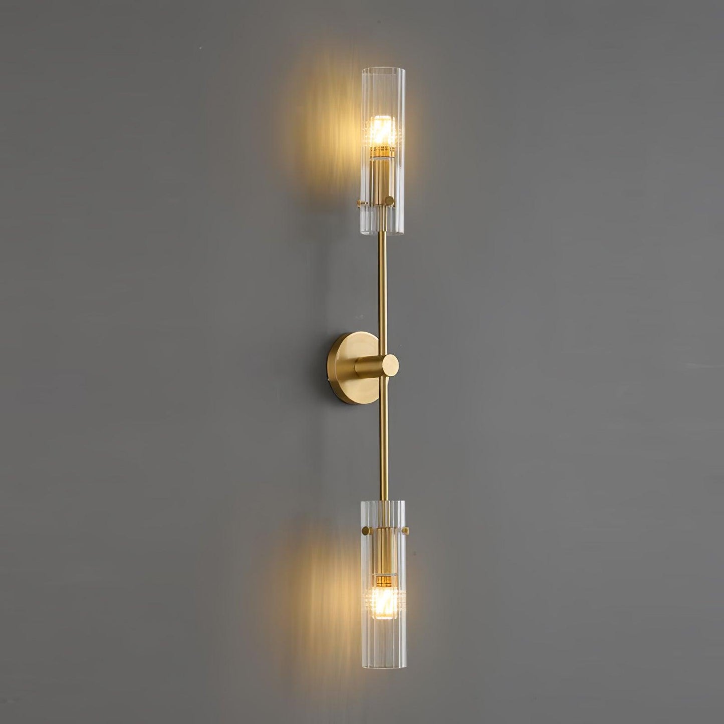 Eclat Vertica Modern Crystal Wall Lamp