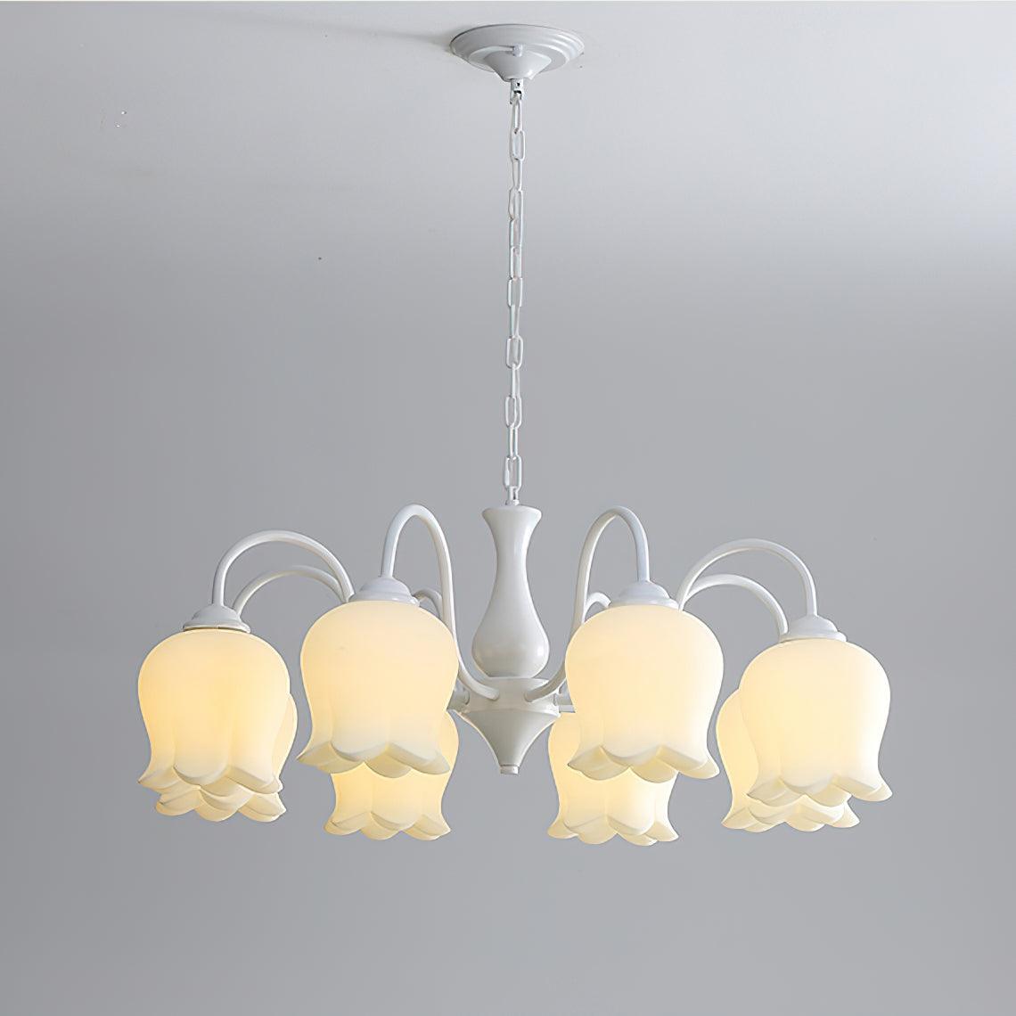 Elegant Lilium Vintage Metal Chandelier