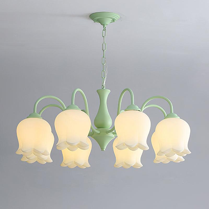 Elegant Lilium Vintage Metal Chandelier