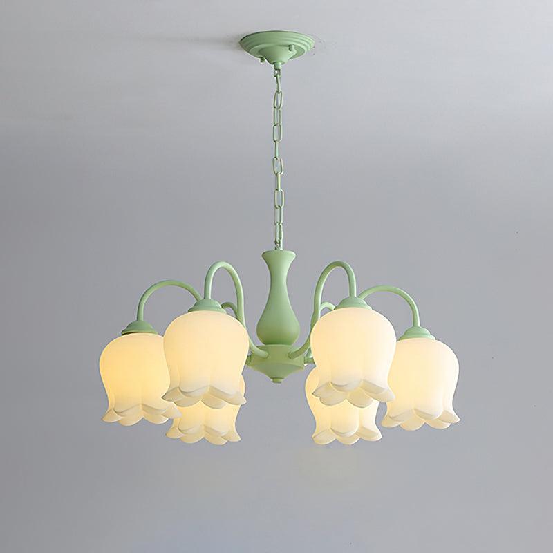 Elegant Lilium Vintage Metal Chandelier