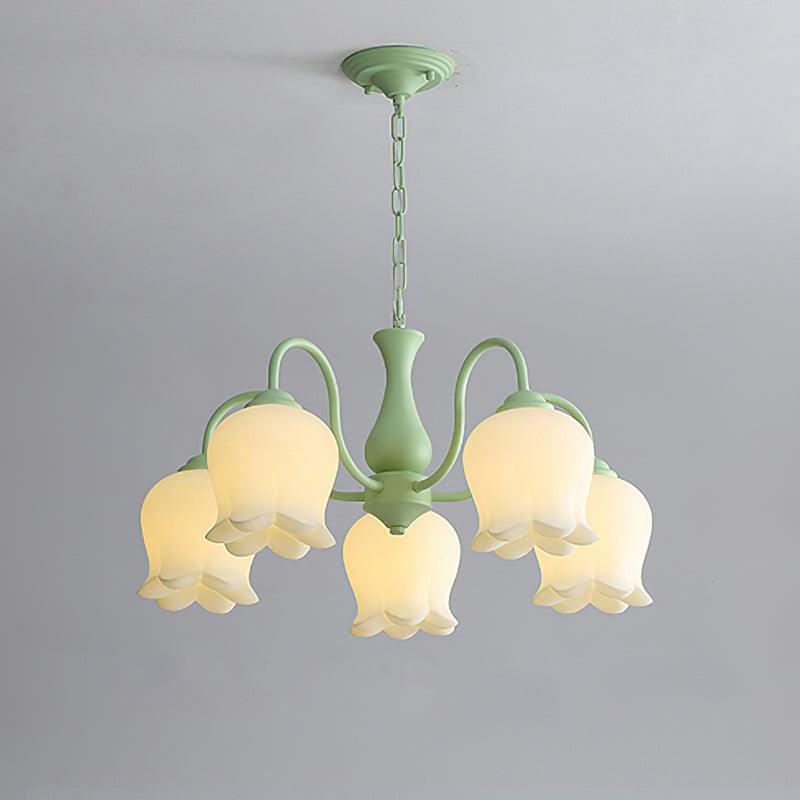 Elegant Lilium Vintage Metal Chandelier