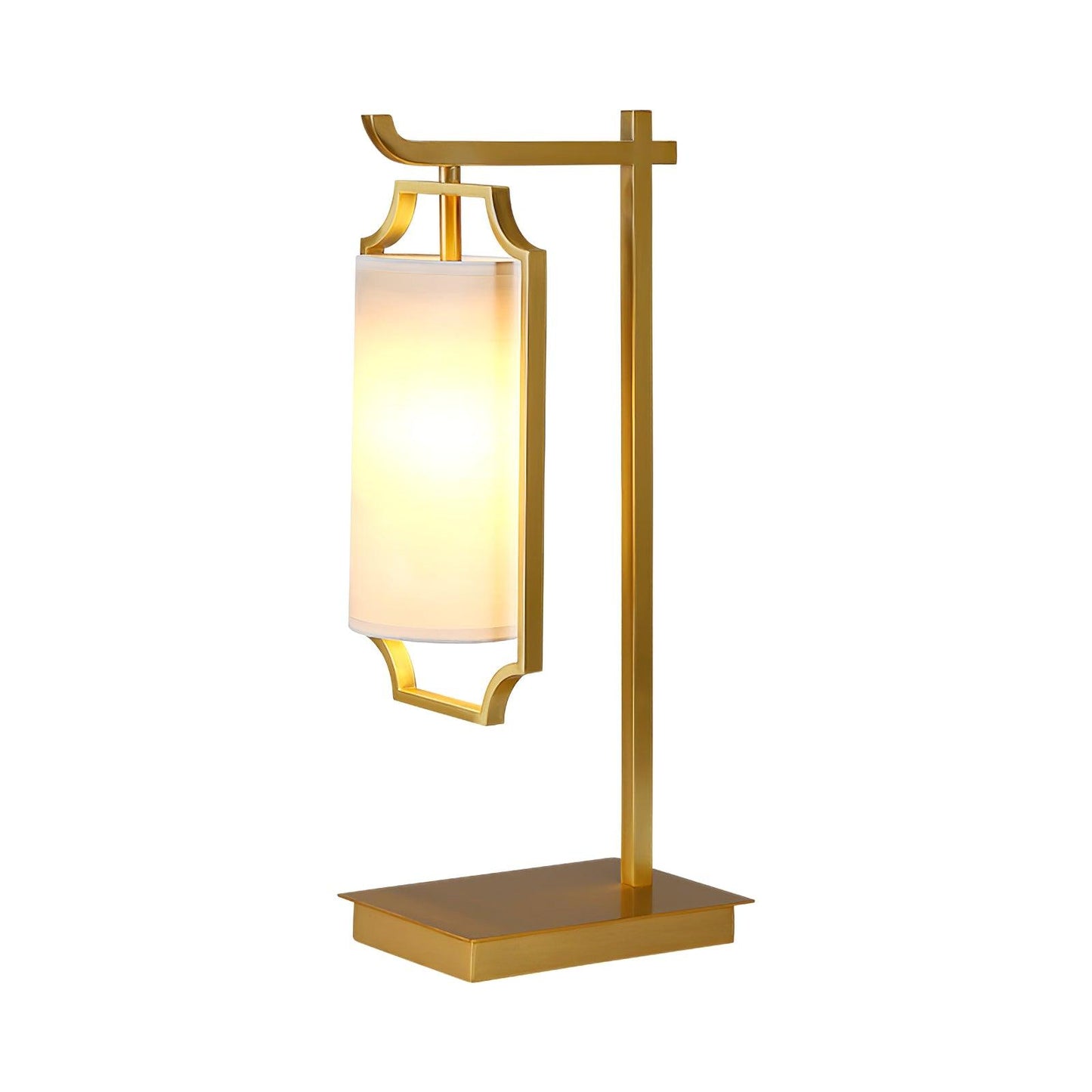 Elise Art Deco Brass Table Lamp