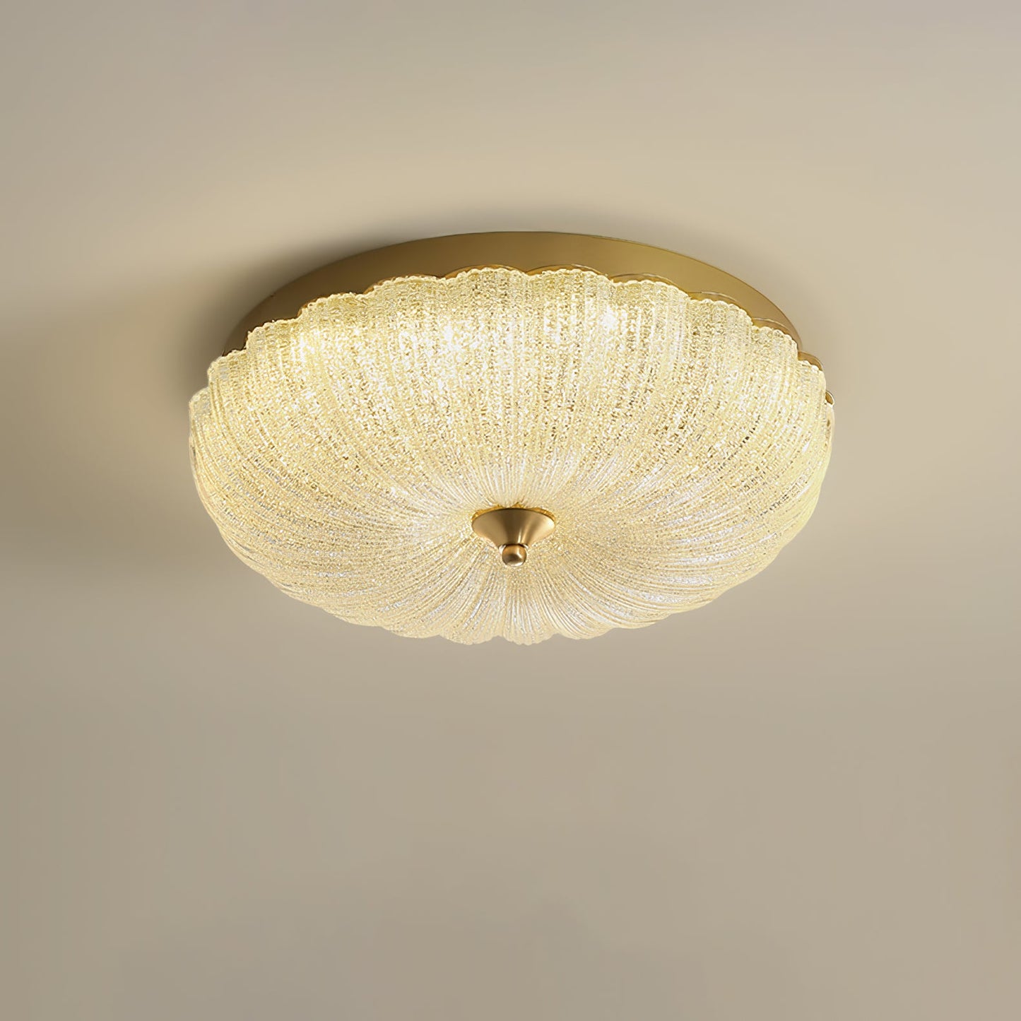 Enchanting Art Deco Crystal Ceiling Light