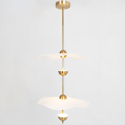 Envolee Double Biscuit Traditional Metal Pendant Light