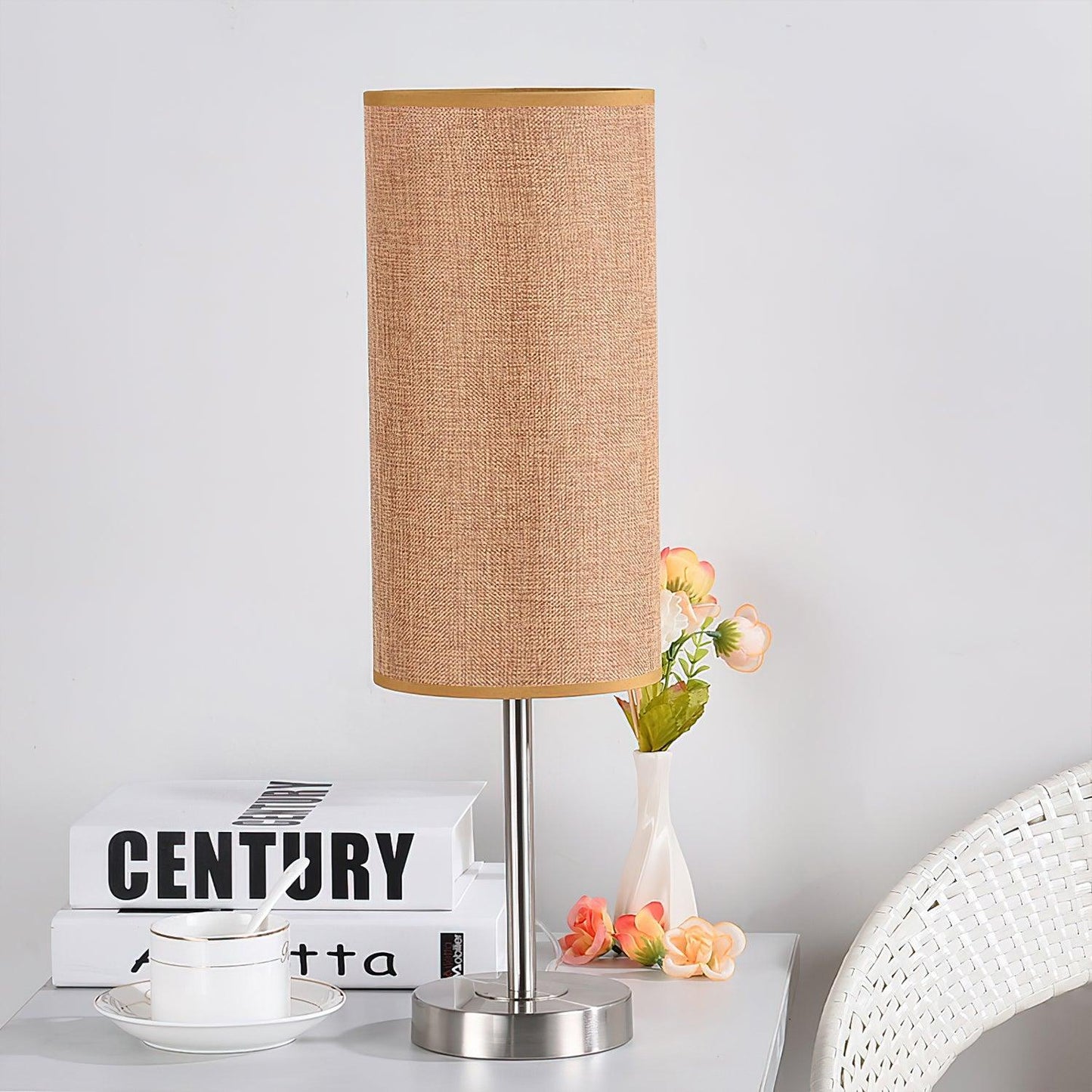 Fabric Mood Luxury Material Table Lamp