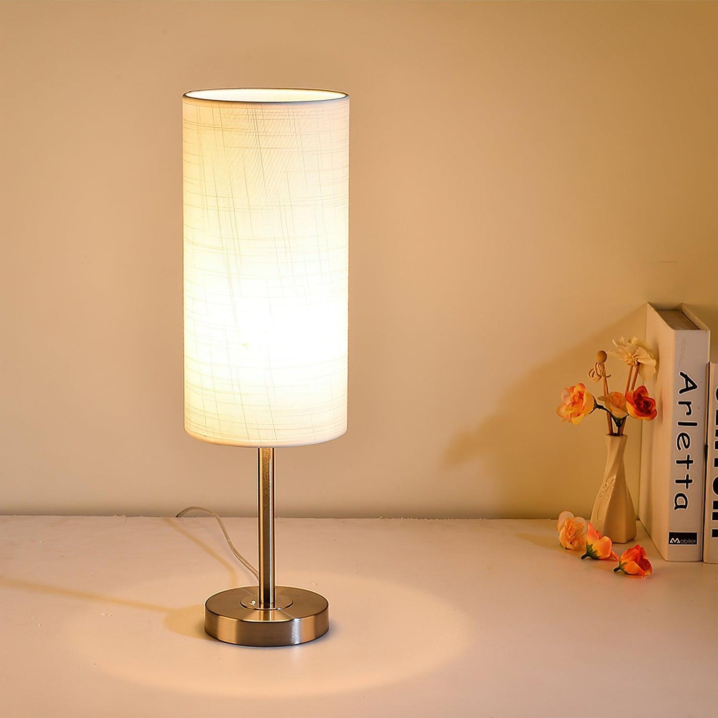 Fabric Mood Luxury Material Table Lamp