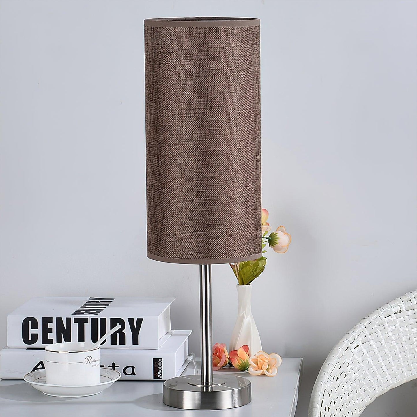 Fabric Mood Luxury Material Table Lamp