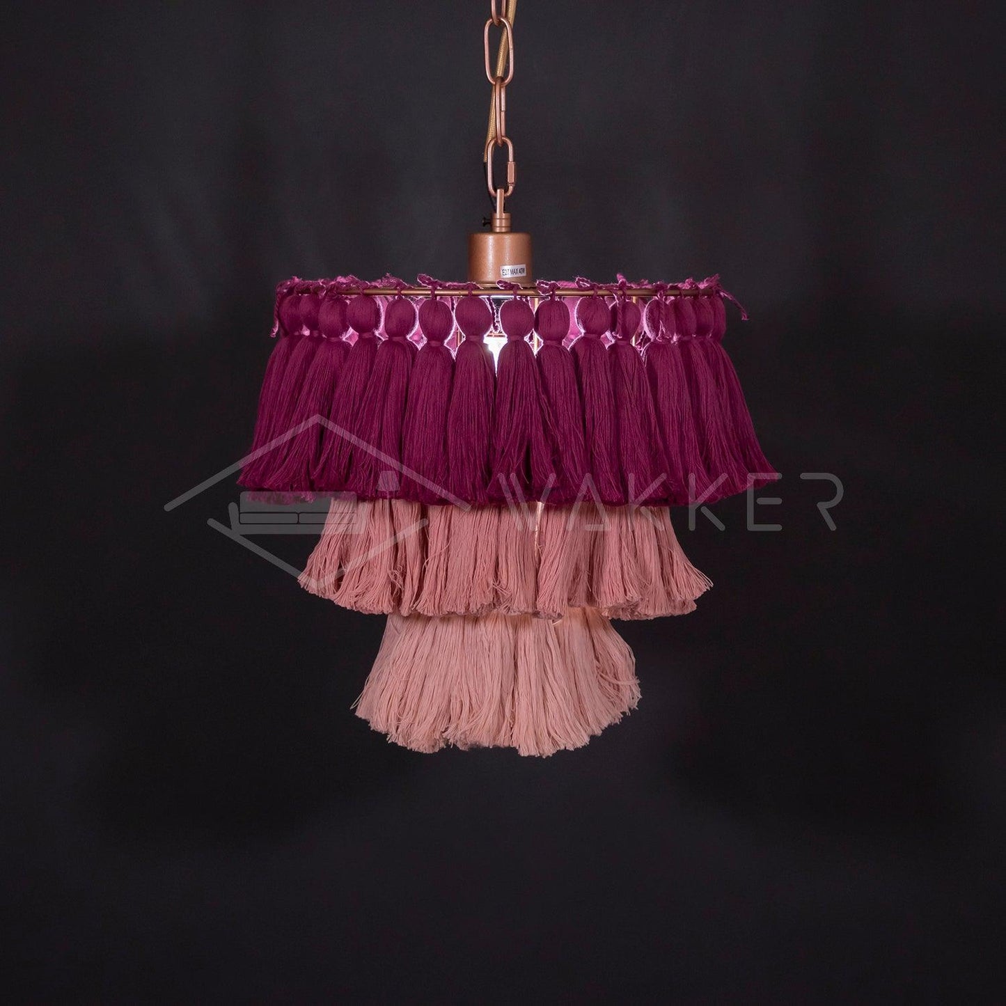 Fela Tassel Traditional Metal Chandelier