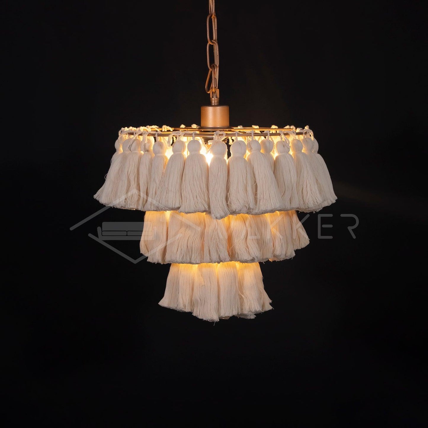 Fela Tassel Traditional Metal Chandelier