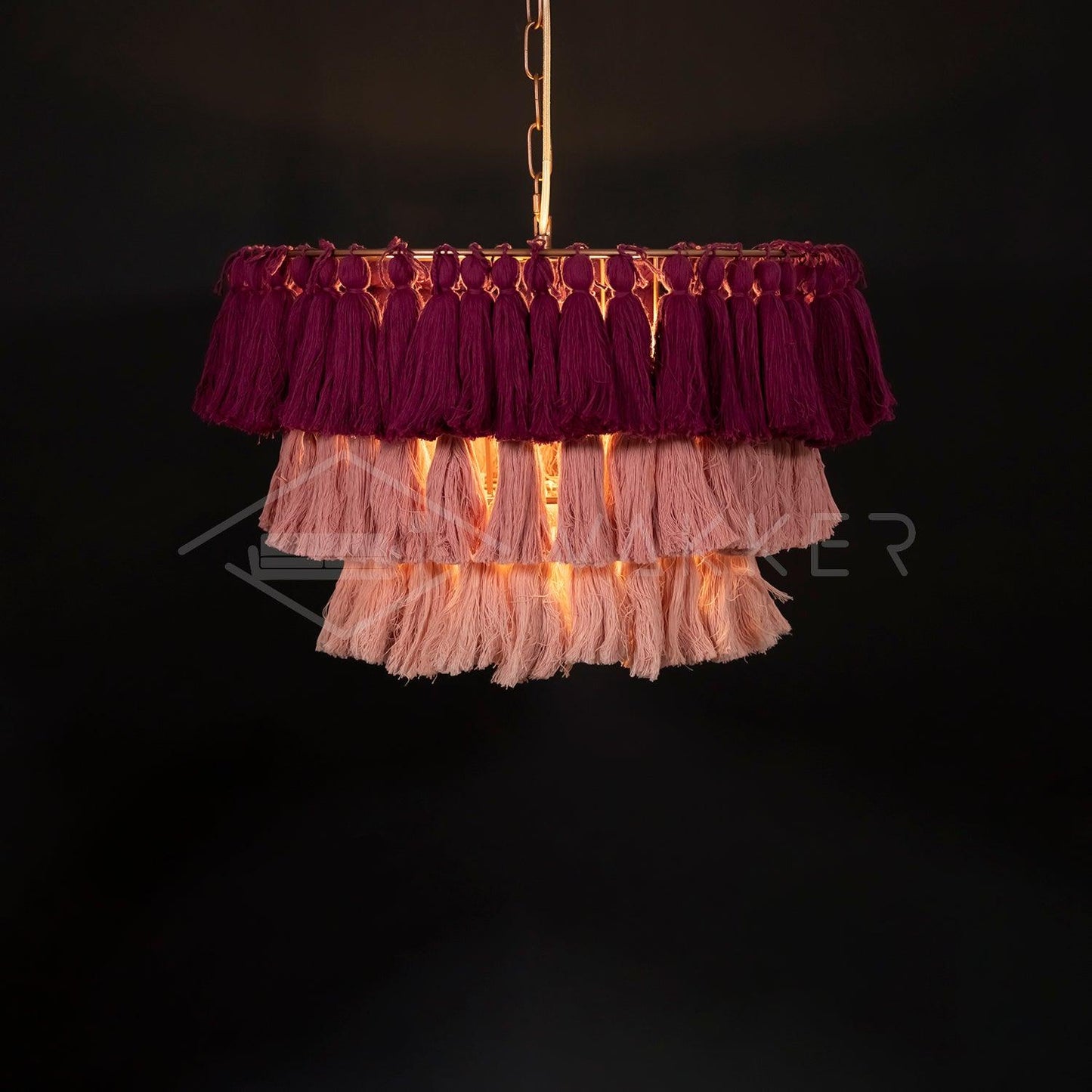 Fela Tassel Traditional Metal Chandelier