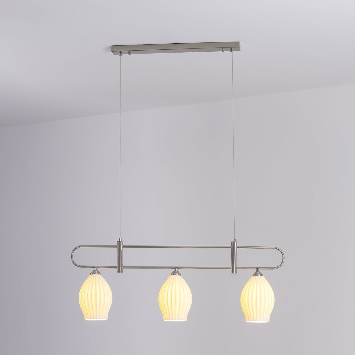 Fin Eclectic Crystal Pendant Light