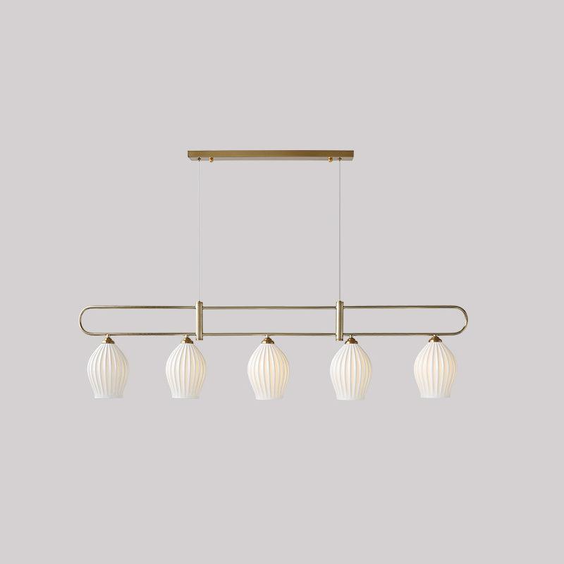 Fin Eclectic Crystal Pendant Light