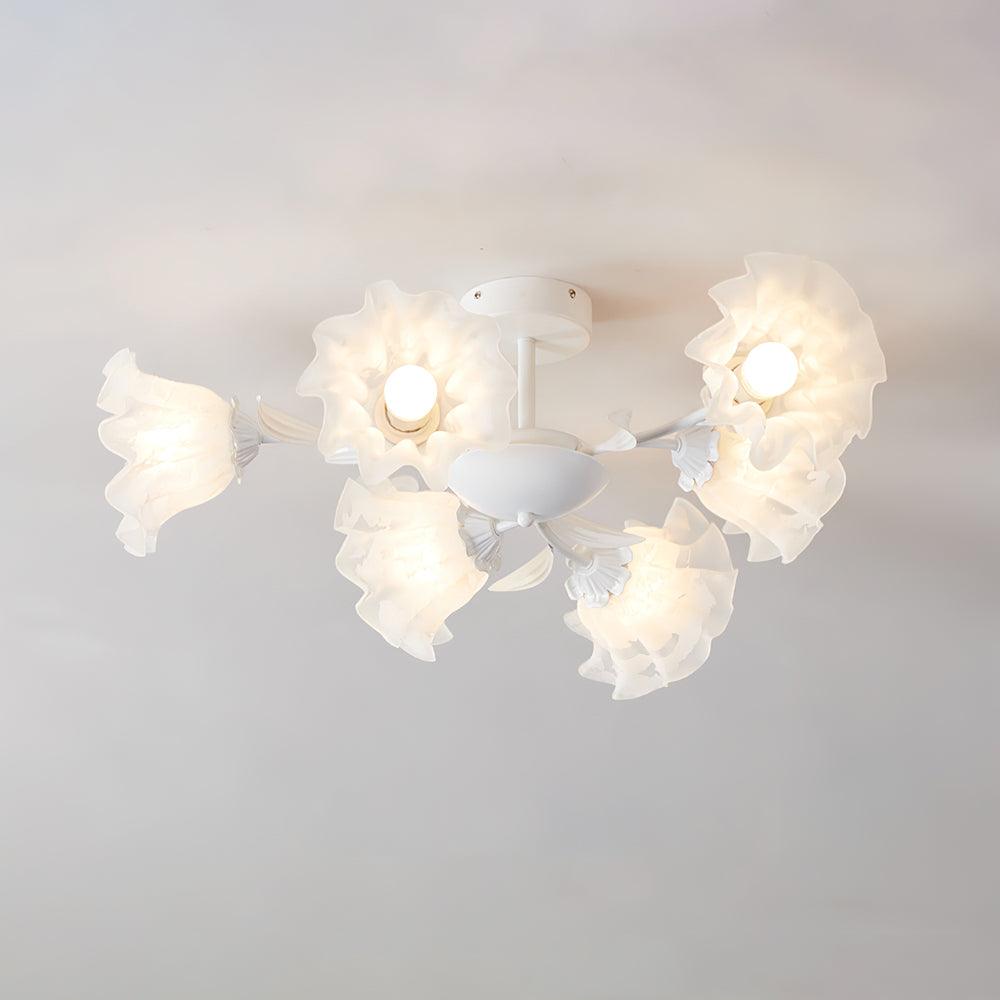 Flavian Classic Crystal Ceiling Lamp