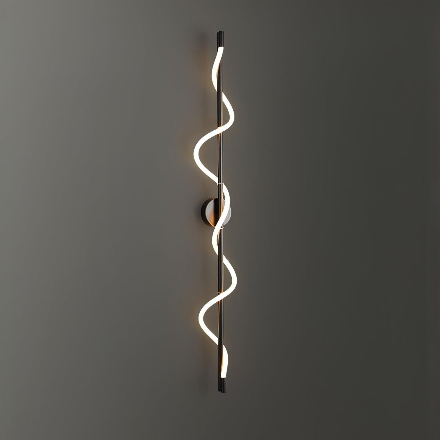 Flexible Linear Curve Minimalist Metal Wall Lamp