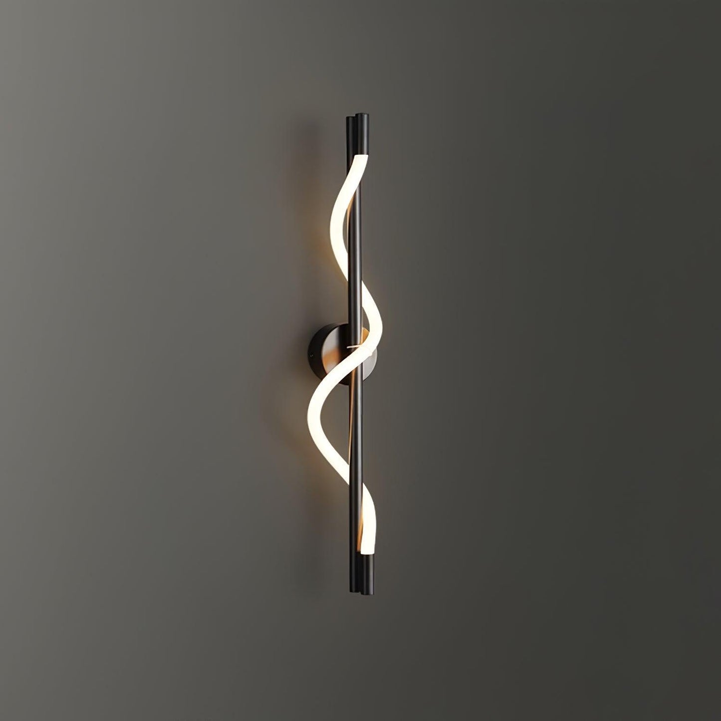 Flexible Linear Curve Minimalist Metal Wall Lamp