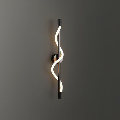 Flexible Linear Curve Minimalist Metal Wall Lamp