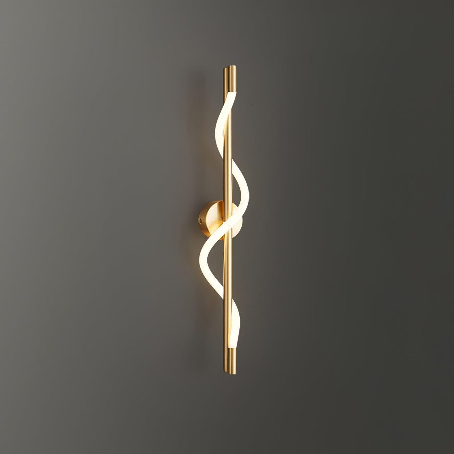 Flexible Linear Curve Minimalist Metal Wall Lamp