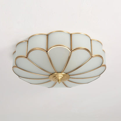 Flower Shape Recessed Modern Crystal Ceiling Light