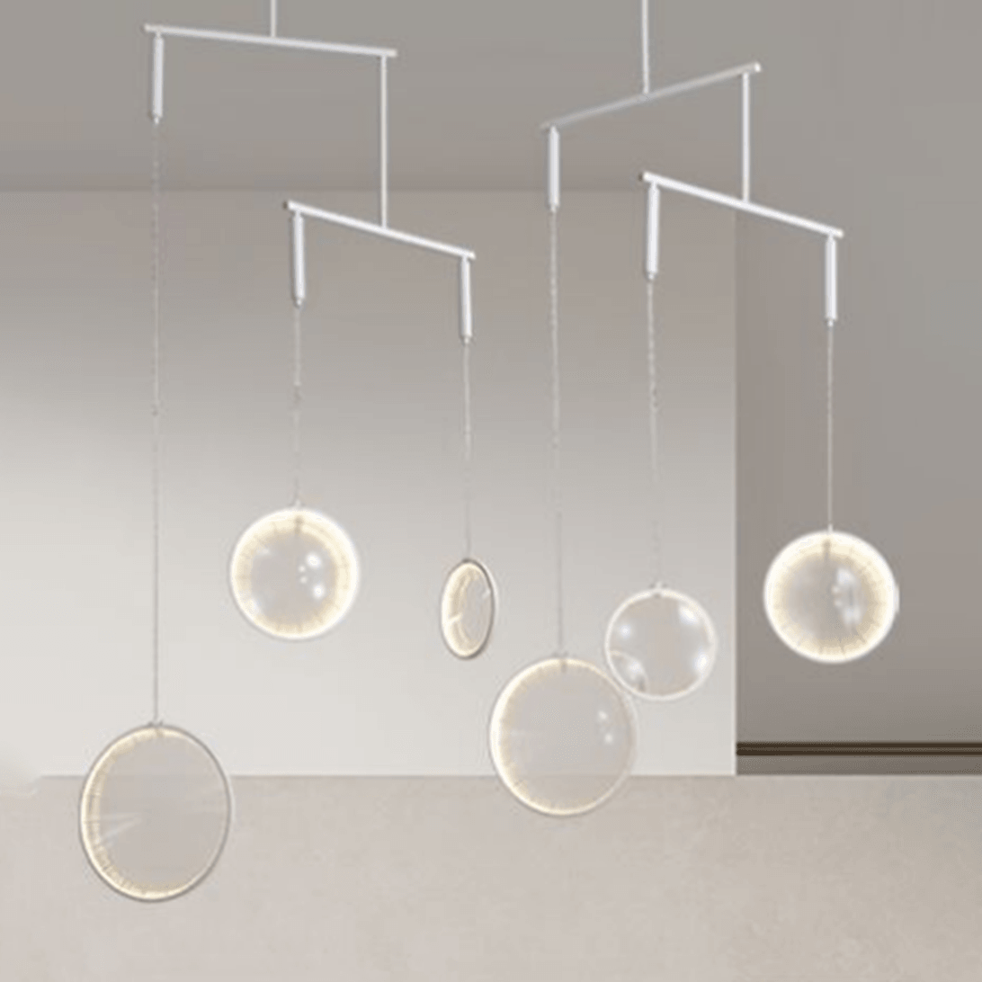 Focus Eclectic Crystal Pendant Light