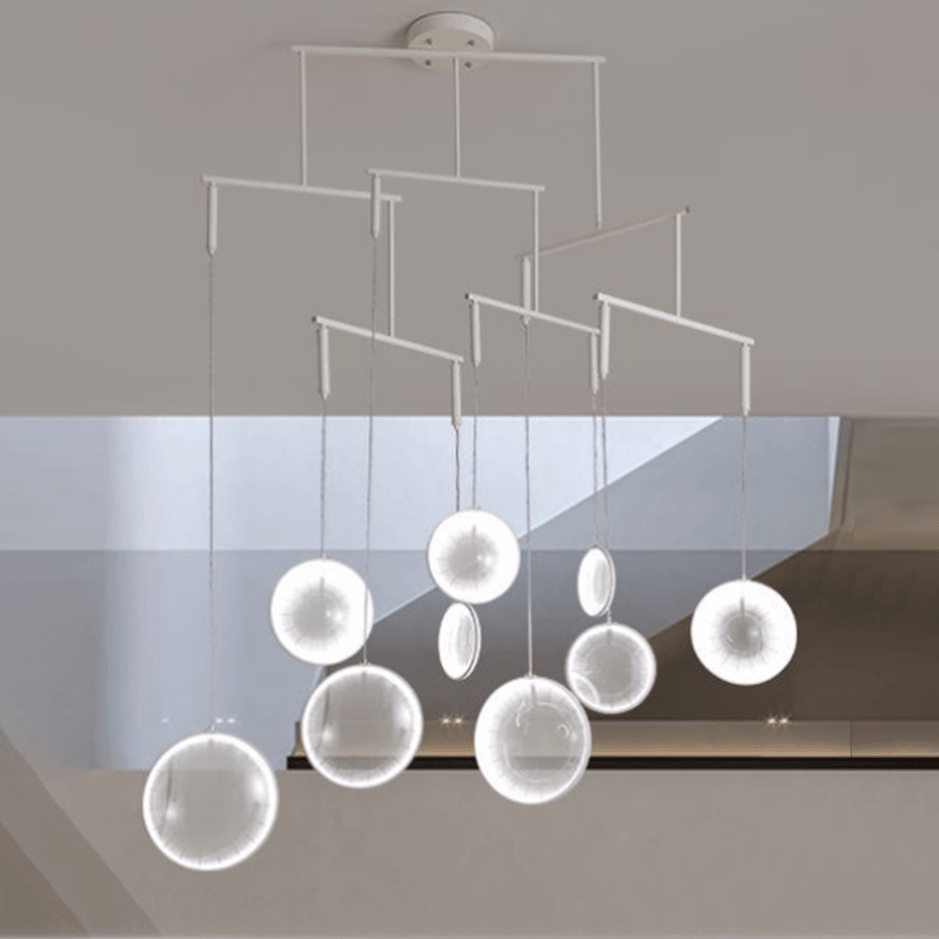 Focus Eclectic Crystal Pendant Light