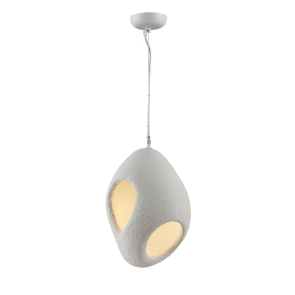 Sculptural Japandi Luxury Metal Pendant Lamp