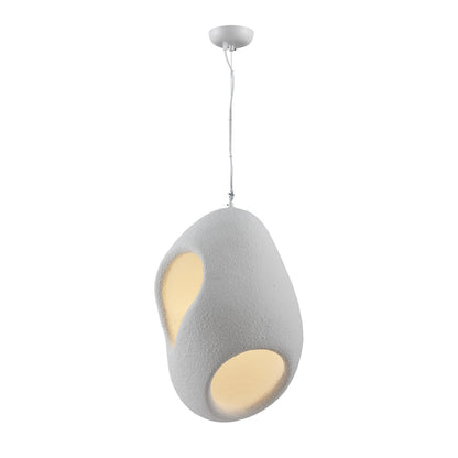 Sculptural Japandi Luxury Metal Pendant Lamp