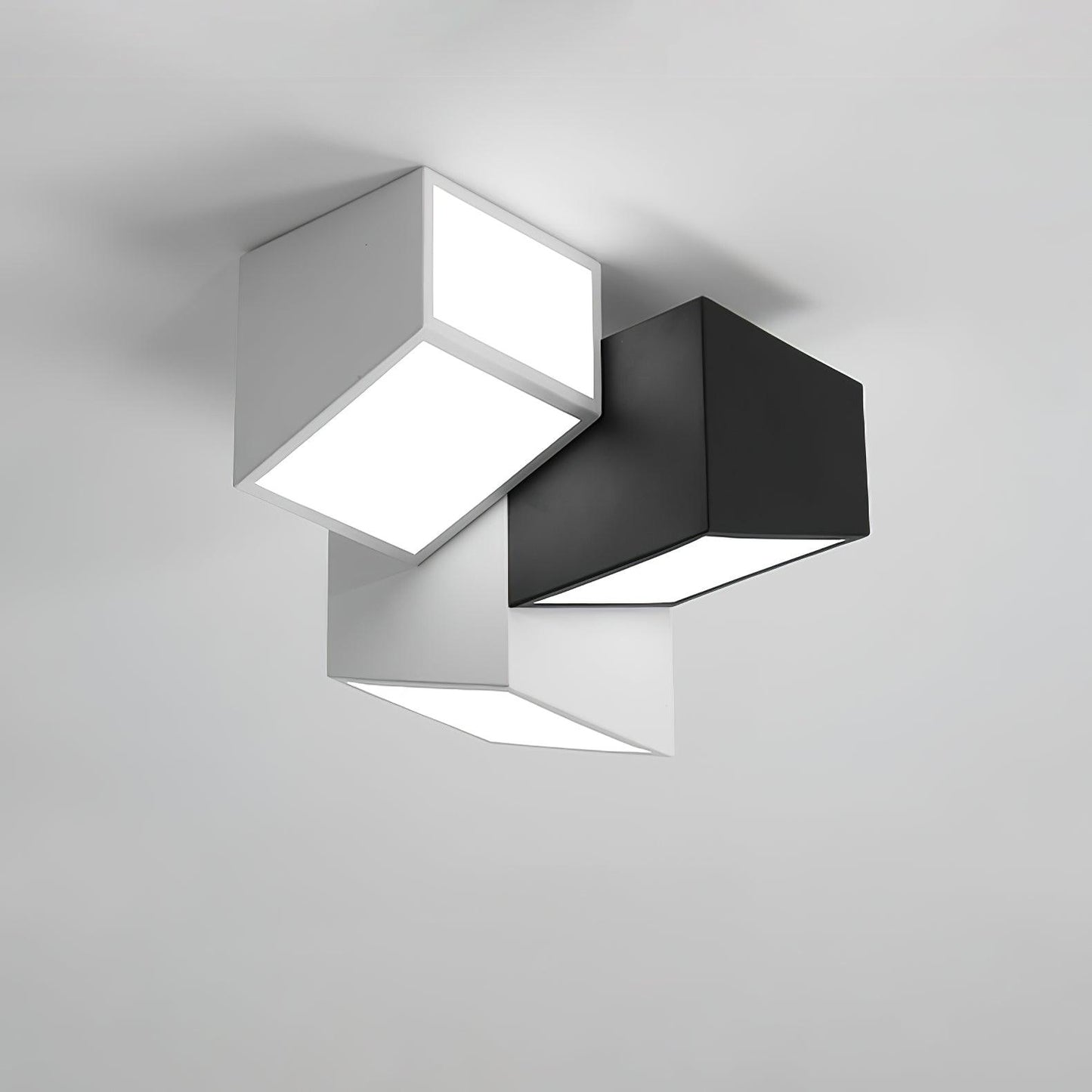 Geometric Collection Contemporary Metal Ceiling Light