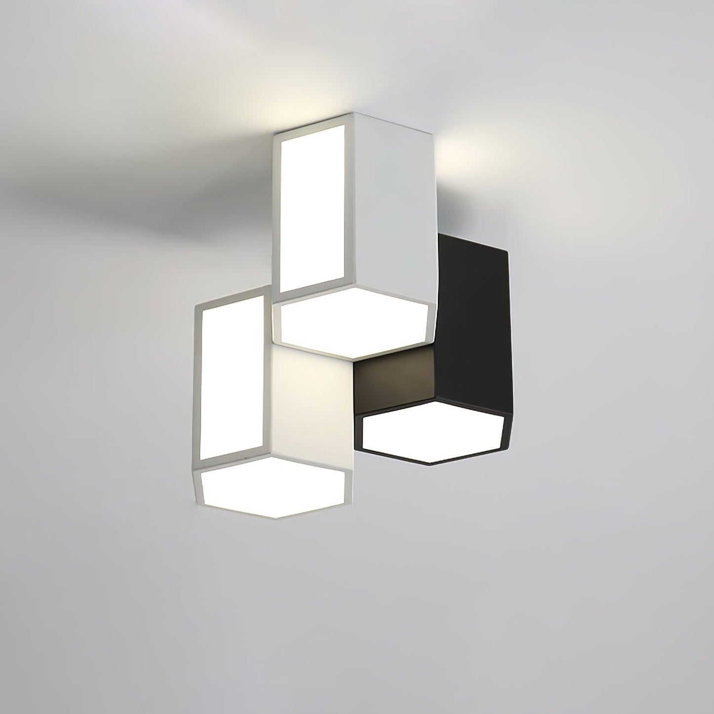 Geometric Collection Contemporary Metal Ceiling Light