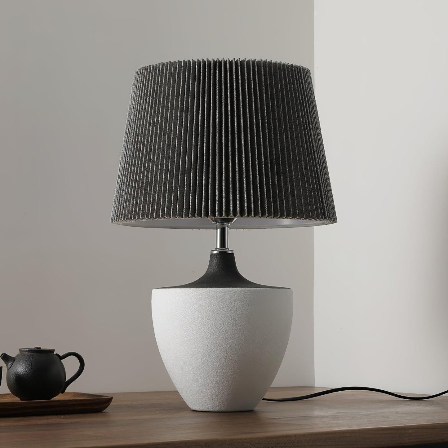 Ghassan Eclectic Metal Table Lamp