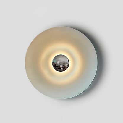 Simplicity Glow Eclectic Metal Wall Light