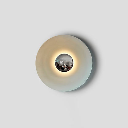 Simplicity Glow Eclectic Metal Wall Light