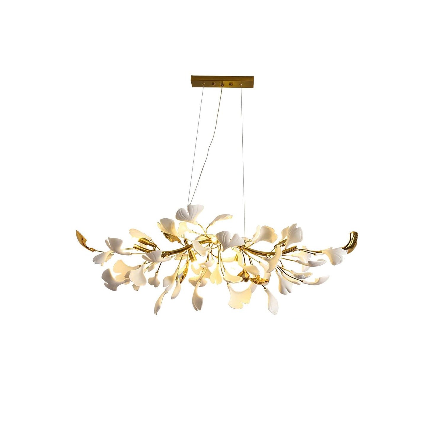 Gingko Modern Metal Chandelier D