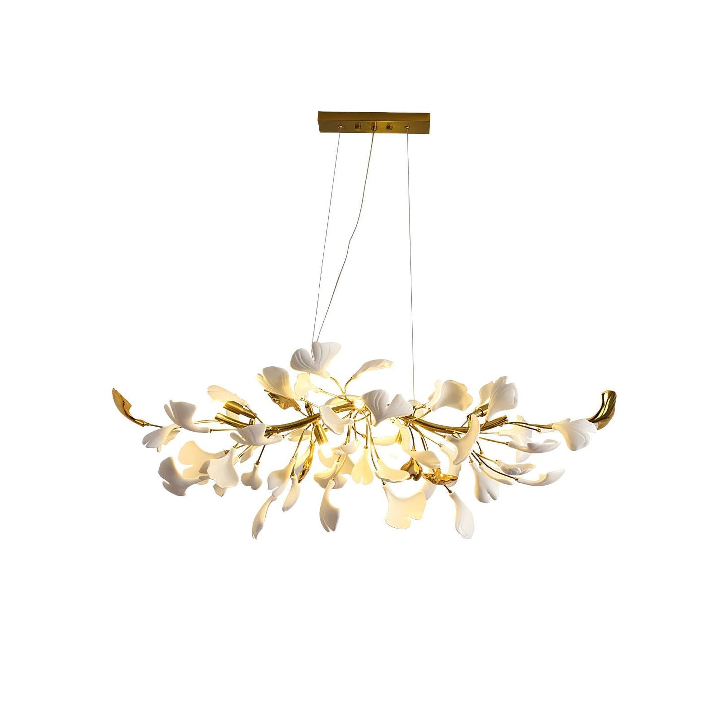 Gingko Modern Metal Chandelier D