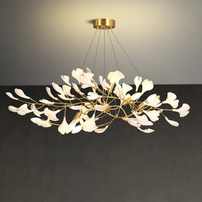 Gingko Luxury Metal Chandelier I