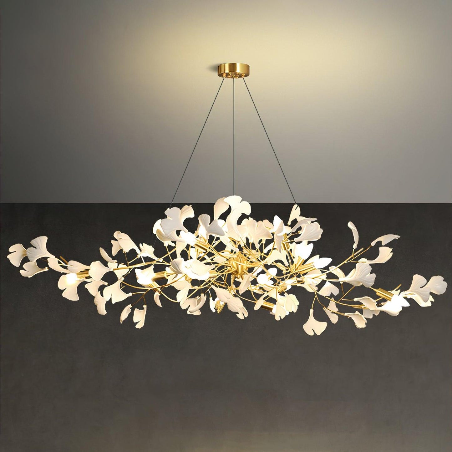 Gingko Luxury Metal Chandelier I