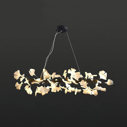 Gingko Eclectic Metal Chandelier M