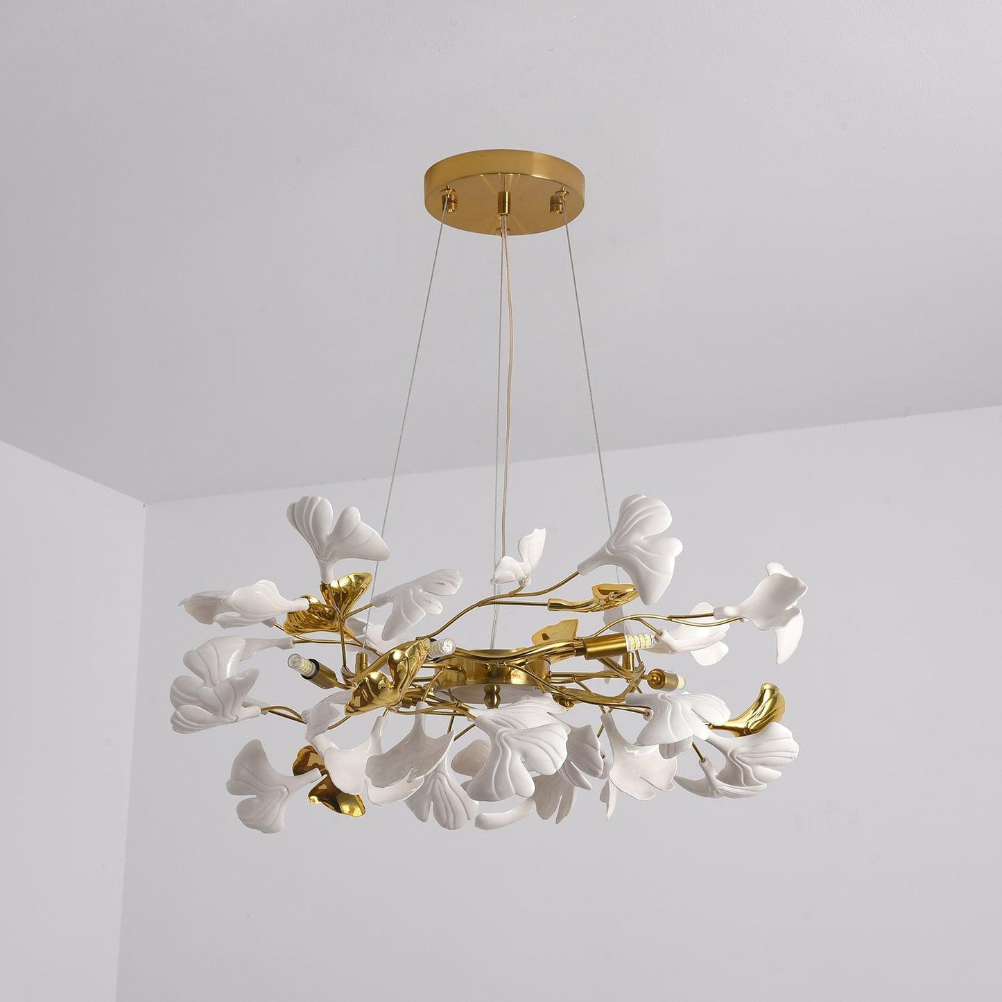 Gingko Traditional Metal Chandelier P