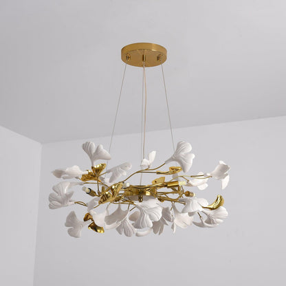 Gingko Traditional Metal Chandelier P