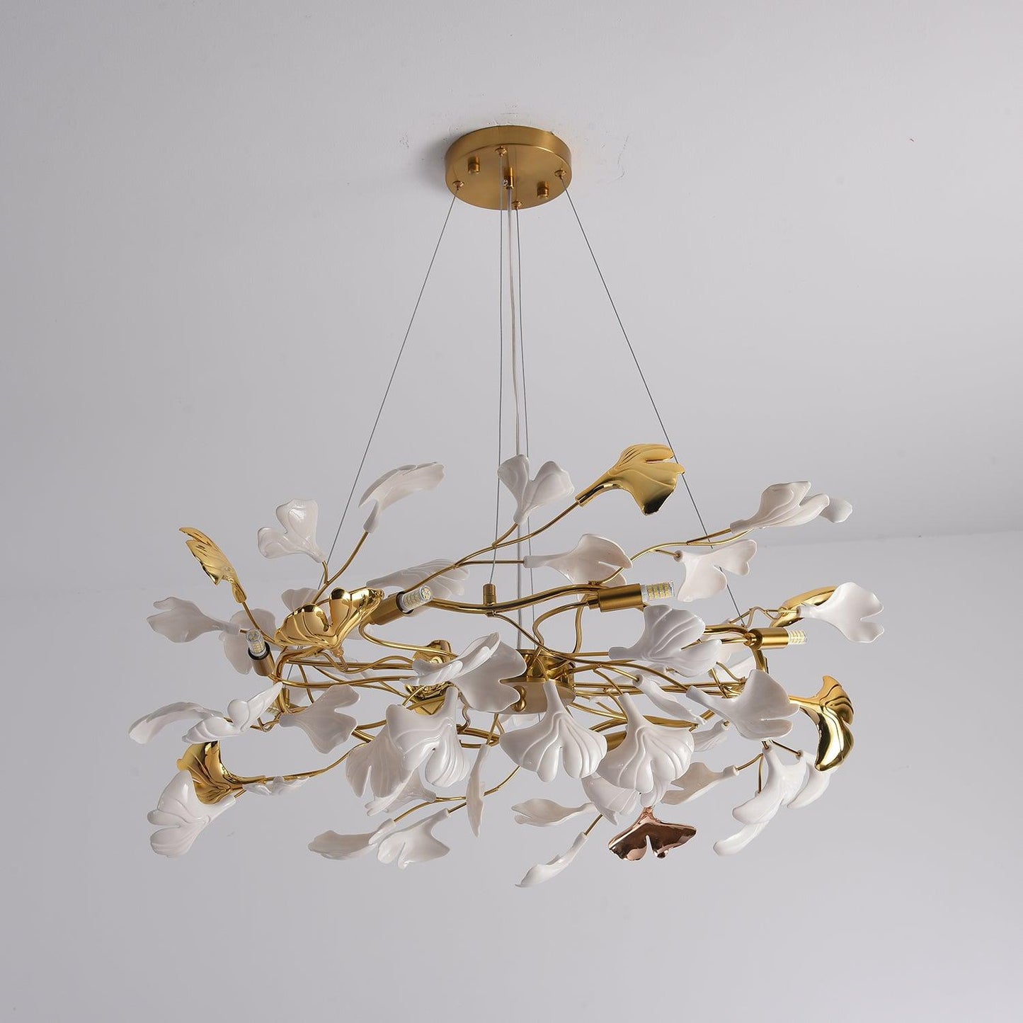 Gingko Traditional Metal Chandelier P