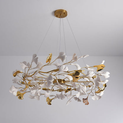 Gingko Traditional Metal Chandelier P