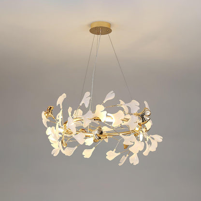 Gingko Modern Metal Chandelier T