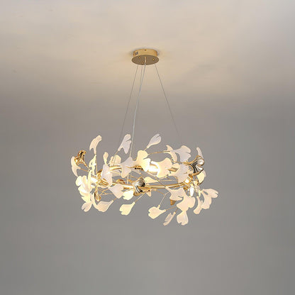 Gingko Modern Metal Chandelier T