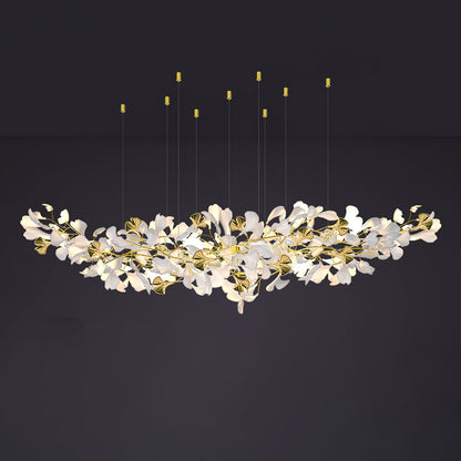 Gingko Eclectic Metal Chandelier Z