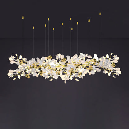 Gingko Eclectic Metal Chandelier Z