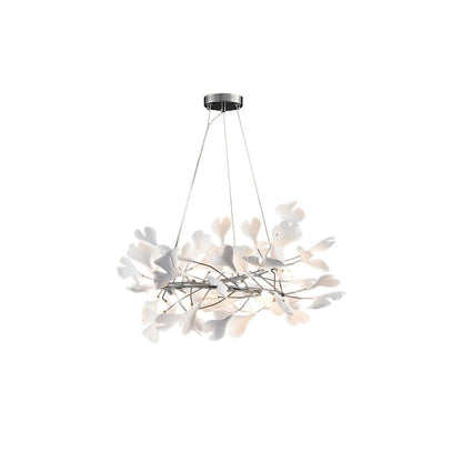 Gingko Eclectic Metal Chandelier U